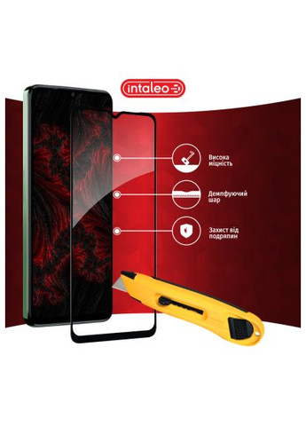 Стекло защитное (1283126580611) Intaleo Full Glue Tecno Spark 10 (366656864)