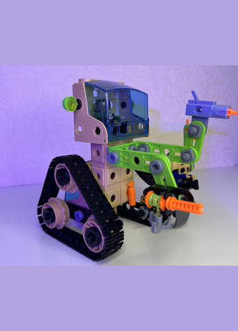 Конструктор детский развивающий для ребенка MILITARY j-6607 4 в 1 игрушечный трактор на 202 деталей No Brand (315598700)