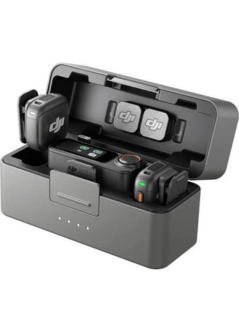 Микрофонная радиосистема для камеры для смартфона MIC 3 (2 TX + 1 RX + Charging Case) (CP.RN.00000480.01) DJI (362211841)