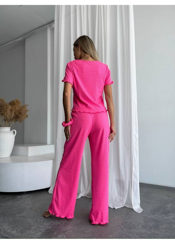 Костюм (футболка, брюки), колір Рожевий Fashion (361310397)