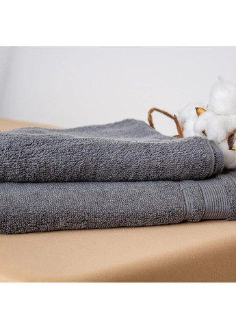 Полотенце для рук Fancy Р-04180_29736 50х90 см темно-серое ТЕП комбинированный