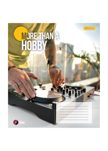 Зошит для записів А5 Hobby 767421 96 аркушів 1 Вересня (364790697)