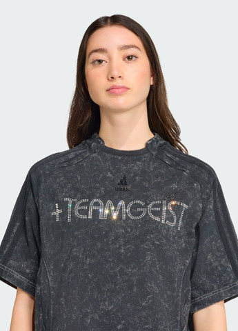 Футболка Adilenium Season 4 Teamgeist Washed Rhinestone adidas - (364121973)