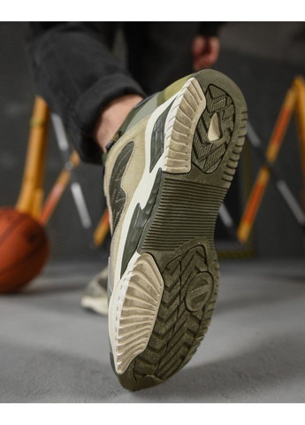 Оливковые всесезонные мужские кроссовки steper олива No Brand