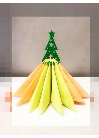 🎄🍽️ Новогодний держатель для салфеток «New Year Napkin Holder» 15 см 3D-печать No Brand (388368887)