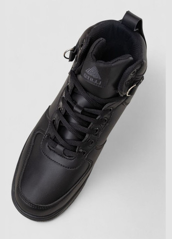 Черные зимние кроссовки мужские зимние на меху Ager 248RCX705