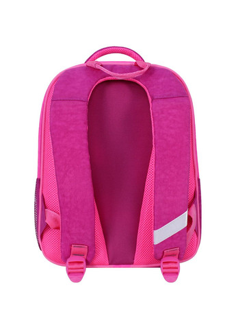 Шкільний рюкзак для дівчинки "Ведмедик" з ортопедичною спинкою Відмінник 20 л 143 малиновий 880 (0058070) Bagland (298570733)