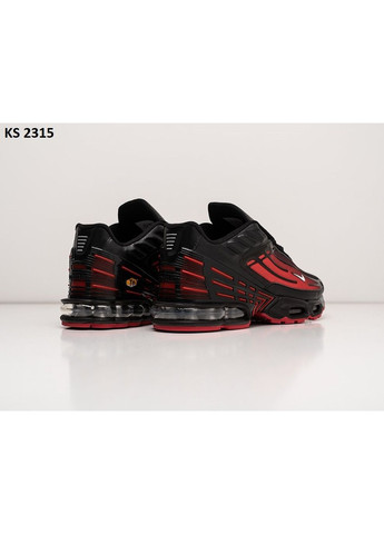 КРОСІВКИ ЖІНОЧІ NIKE AIR MAX PLUS III BLACK RED НАЙК АІР МАКС ТН ПЛЮС No Brand чорні демісезони (368887600)