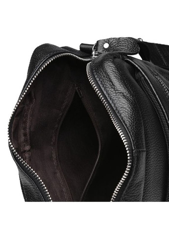 Чоловіча шкіряна сумка через плече K19980-black Keizer (311553204)