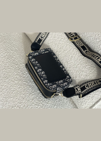 Сумка Крістіан Діор Textile сірий No Brand (322457929)