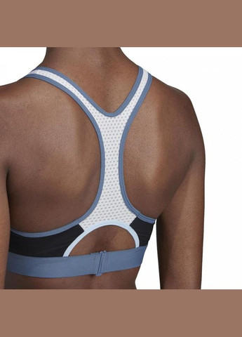 Женский спортивный топ don't rest 70в черный -синий, белый adidas (325879931)