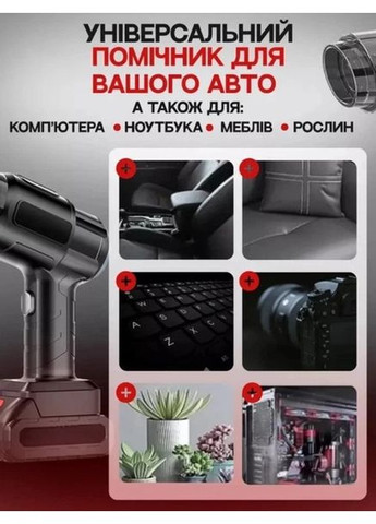 Універсальний бездротовий пилосос 2в1 MP-251: Турбо-потужність для дому, авто та відпочинку Maxtop (388147687)
