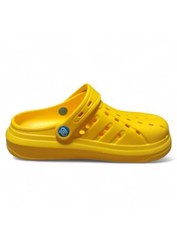 Женские кроксы Progress размер размер 39 (25см.) желтого цвета Progres (319152437)