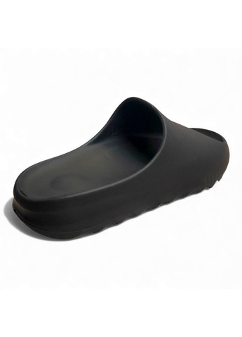 Черные женские шлепанцы размер 41 (26-26,5 см.) черного цвета Luck Line