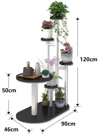 Підставка для квітів з дерева Варіато зефір-венге (ЦСТ-01352012) No Brand (328226745)