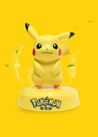 Покемон Пікачу Pokemon Pikachu фігурка автомобільний парфум освіжувач повітря 10см жовтий Shantou (296627789)