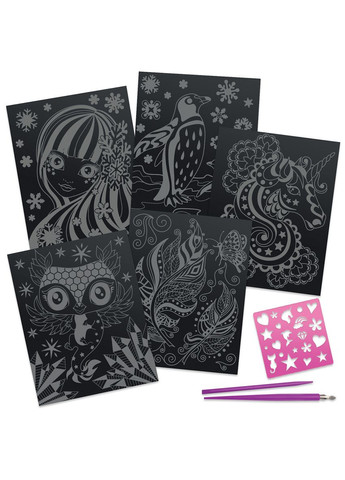 Набір для творчості — Гратаж: Зоряні гравюри Nebulous Stars (342752368)