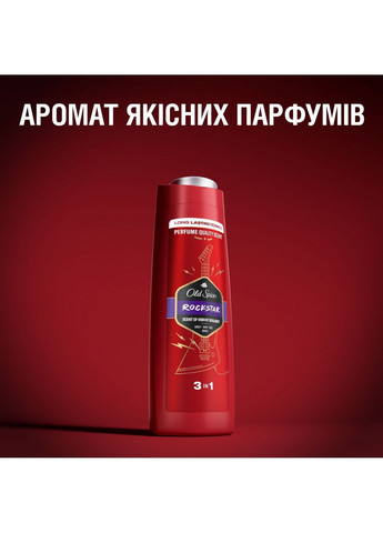 Гель для душу + шампунь 3-в-1 Rockstar 400 мл Old Spice (304559053)