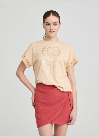 Пісочна літня футболка жін Terranova