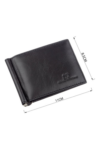 Зажим с монетницей на молнии 18948 st leather (297129668)