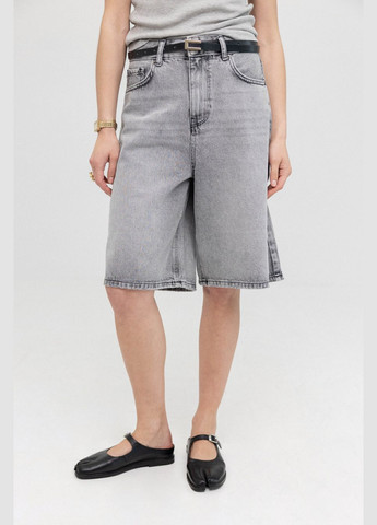 ШОРТЫ БЕРМУДЫ ДЖИНСОВЫЙ СВЕТ СЕРЫЙ SHH 017 Twice (335014397)