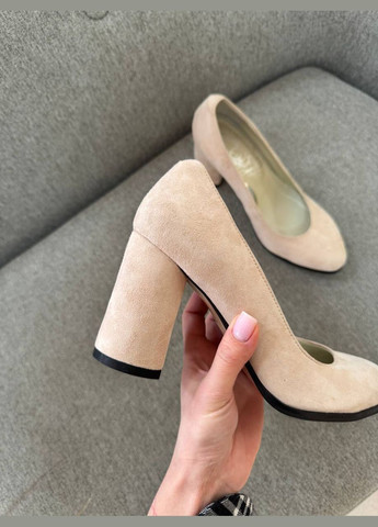 Stella Vinci Туфлі світло-бежевий з натуральна замша, натуральна шкіра, україна — (340820271)