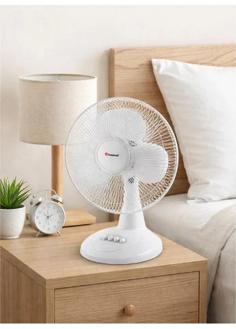 Вентилятор настольный DOMOTEC MS-1626 White с автоповоротом 3 режима 40 Вт Digital (391770556)