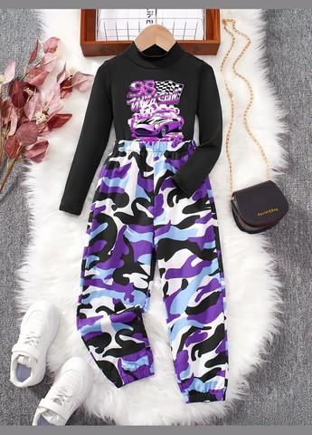 Комбінований демісезонний костюм(реглан+штани) No Brand