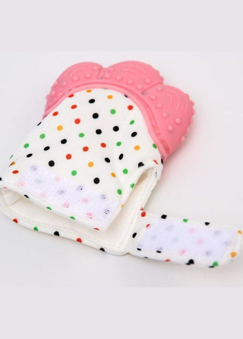 Прорезыватель для зубов PK-0119 Перчатка грызунок Розовая No Brand (327217583)