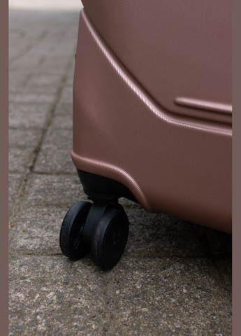 Валіза пластикова великий L з розширенням, колір шампань Wings 149 (347147055)