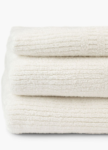 Рушник "Хвиля" 50х90 см MVM однотонний кремовий