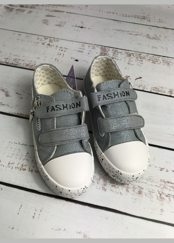Сірі кеди дитячі для дівчинки сірий (668) Tom.M