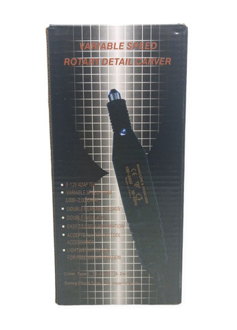 Фрезер для маникюра и педикюра с шестью насадками и наждачной бумагой для ногтей набор для маникюра черный No Brand (280931351)