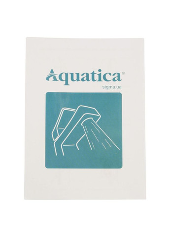 Смеситель s45 Ø40 для кухни излил высокое ухо на гайке. AQUATICA (365595542)