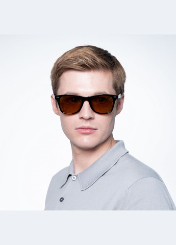 Солнцезащитные очки с поляризацией Вайфарер мужские 199-606 LuckyLOOK 199-606m (289359562)