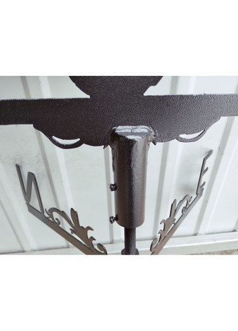 Флюгер на будинок Краб, флюгер на дах з металу 2 мм. No Brand (368896803)