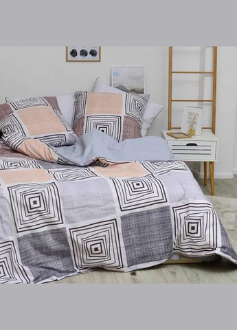 Комплект постільної білизни євро ранфорс 20133 100% бавовна Viluta (278635220)