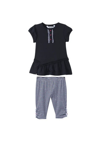 Синий летний костюм летний для девочки 37012 синий 3 Pommes