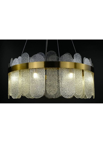 Люстра підвісна на 12 лампочок 26860 Латунь 50-200х80х80 см. Sunnysky (335975712)