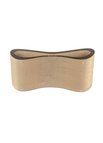 Кігтеточка вісімка Чорна ДхВхШ 70х22х29 см Cat Joy Лофт (307288292)