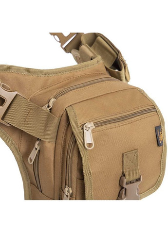 Сумка тактична на стегно SILVER (нейлон, оксфорд 900D, р-р 25х18х6см, 3л, Хакі) (TY-9001_Хакі) SILVER KNIGHT (361436383)