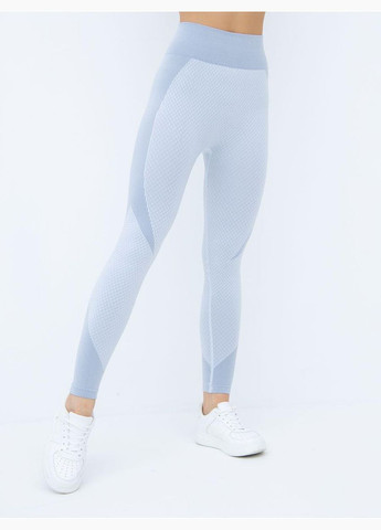 Спортивный костюм тройка (рашгард, топ и леггинсы) светло-серого цвета, размер XL Trends (330757055)