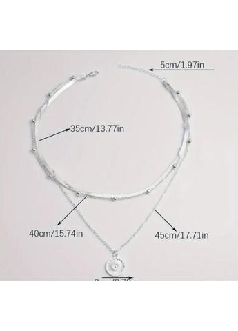 Чокер Кольє ланцюжки багатошарові No Brand (362376684)