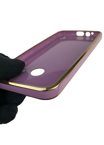 Чехол для Spark 6 Go KE5 с защитой камеры с золотой окантовкой на техно спарк 6 го черничный gs1 Tecno (366233304)