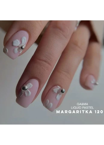 Гель-лак Gel Polish Liquid pastel Маргаритка 10 мл Gama (386088932)