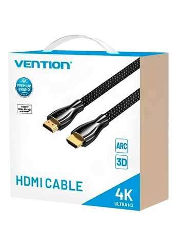 Кабель HDMI - HDMI 5 м Black (ALMBJ) Vention (390108479)