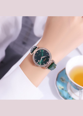 2169RGGN Rose Gold-Green кварцевый классический Skmei (326599526)