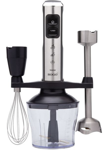 Блендер SS-14480 (1500Вт, измельчитель, 2 миксера, пюре) Sogo (360572866)