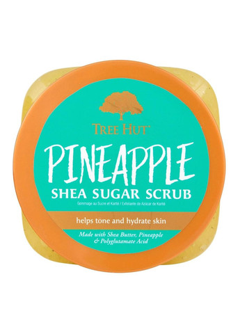 Cкраб для тіла Shea Sugar Scrub Pineapple, 510 г Tree Hut (316553654)