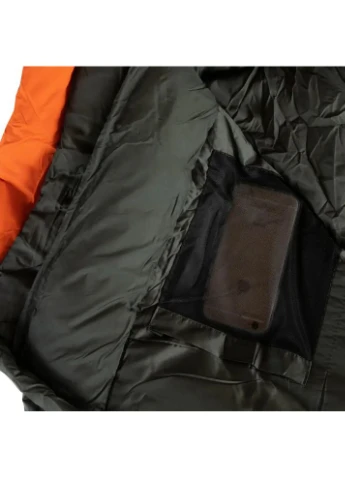 Спальный мешок Fjord Regular UTRS-049R R (2250x800мм), черно-оранжевый Tramp (397054958)